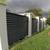 Louvered Metal Fence Panels (6ftH x 6ftW) Black, Basalt Grey or Brown 24 thumbnail