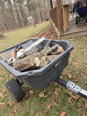 Log splitter/ cart 1