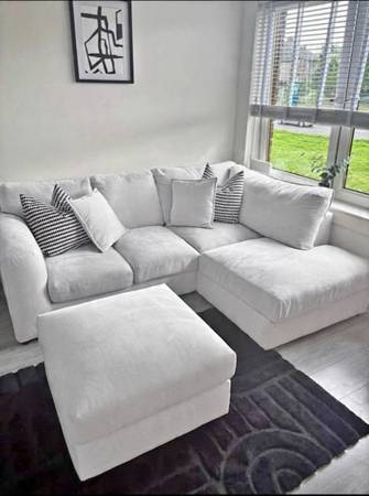 Couch With Ottoman 1
