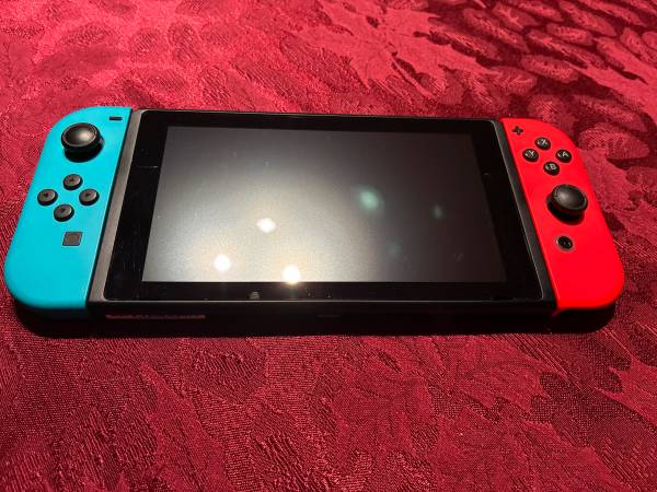 Nintendo Switch console and 4 games including! 1