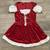 Red Velvet Oktoberfest Bavarian Folk Dress - Newly New & Well Made 1 thumbnail