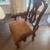 54” Ashley Solid Walnut Dining Room Table and Chairs 3 thumbnail