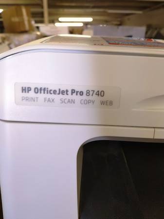 HP OfficeJet Pro 8740 All-in-One Wireless Printer with Mobile Printing 1