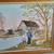 C. Carson Lithograph Painting Kids with puppy 1 thumbnail