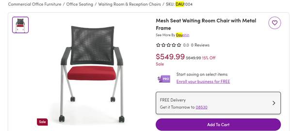 4 Very Nice Nesting/Stackable Chairs by DAUPHIN 1