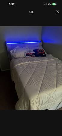 Full size bed set. 1