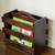 Mid-Century Modern Old Tavern Stained Pine Magazine Rack or Vinyl Record Stand 2 thumbnail