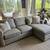 Crate&Barrel sofa with lounge 1 thumbnail