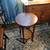 Wood table with rattan shelf 3 thumbnail