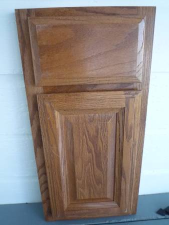 Crestwood Solid Oak Cabinet Drawer Sample Cupboard Door Panel 24 x 12 1