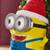 Universal 3.5 ft Animated LED Holiday Minion Christmas 4 thumbnail