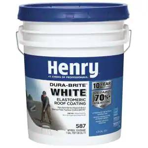 LEFTOVER   HENRY elastomeric roof coating 1