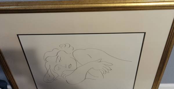 HENRI MATISSE  Lithographic print. Sleeping Model - $250 (SE Cape Coral)62975763800577121
