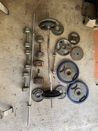 Weights, Bench, Mats 1
