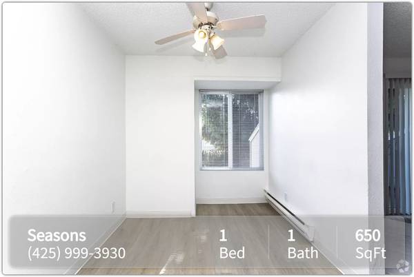 $1,525 / 1br - 650ft2 - Simply sensational 650 sqft, 1 bed, 1 bath! We fit your lifestyle! (Tukwila - Downtown Seattle)63884893618177121