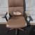 Office Chair - Swivel with Wheels / Rolls & Arms - Brown; Delivery Pos 1 thumbnail