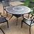 Patio Furniture Set Hanamint Lexington Pinecrest 4 Seat Outdoor Dining Set 4 thumbnail