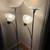 Set of 2 Simple Designs 44-in Silver Standard Floor Lamps 5 thumbnail