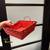 Decorative red basket 3 thumbnail
