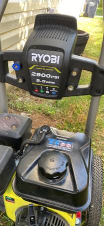 Pressure washer  2900 psi Ryobi 1