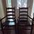 2 Pottery Barn Wynn Arm Chairs Dining Chairs Rustic Mahogany 1 thumbnail