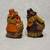 Vintage Thanksgiving Pilgrim Adorable Owl Figurines with Pumpkin and Sunflower 7 thumbnail