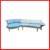 Il Loft Fly Microfiber Two Piece Sectional 1 thumbnail