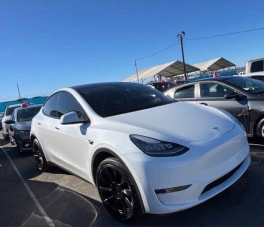 2021 TESLA MODEL Y STANDARD RANGE 4 DOOR SUV 1