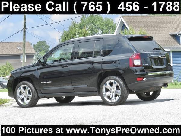 2015 JEEP COMPASS LIMITED 4X4 ~~~ 83,000 Miles ~~~ WARRANTY ~~ FINANCE - $10,995 (Kokomo)63654696180481123