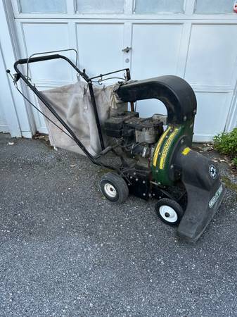 Mighty Mac leaf vacuum and shredder 1