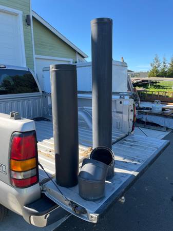 Used Duravent double wall pipe 1