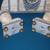 Marble Clock and Candlestand Set 11 thumbnail