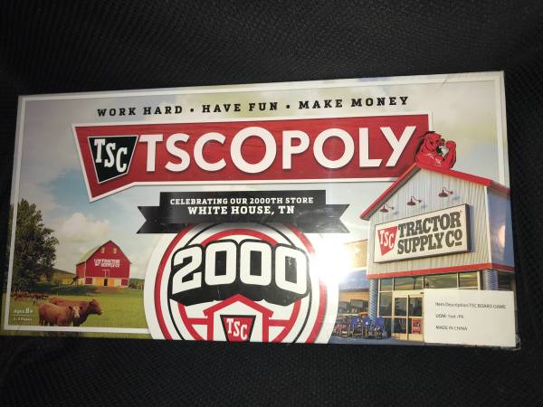 NEW! TSC Board Game TSCOPOLY 1