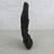 Vintage 1962 COCO JOE Hawaiin Pacific Islander Warrior Lava Statue 11" 12 thumbnail