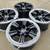 4- Black Powdercoated OEM 2024 GMC 18" Rims 2 thumbnail