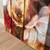 36x36 Three Piece canvas Art Multicolor Red/Yellow/Brown/Beige Floral Art 21 thumbnail