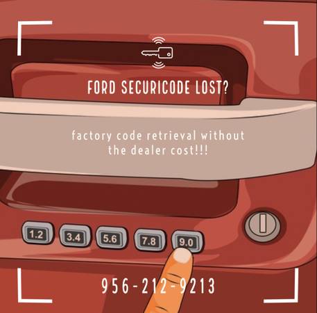 FORD ACCESS CODE RETRIEVAL / RECUPERACION DE CODIGO DE ACCESO 1