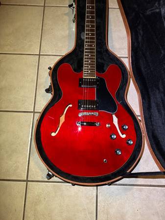 2025 Epiphone ES-335 Cherry W/CASE - musical instruments - by