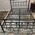Metal bedframe with mattress 2 thumbnail