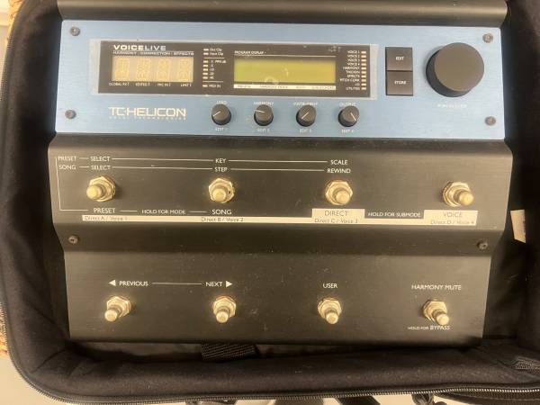 TC Helicon Voicelive Vocal Processor - Harmony Pitch Correction