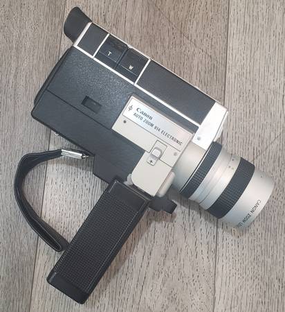 Canon Auto Zoom 1014 Electronic Super 8 Film Camera (AS IS