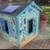 Kids wooden playhouse colorful nautical scenes fish animals INSIDE & OUT 3 thumbnail