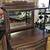 Antique Sheet Music Cabinet INLAID WOOD Cabriole Legs BEVELED Mirror! 4 thumbnail