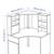 Ikea Micke Corner Desk 3 thumbnail