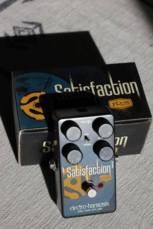 Electro Harmonix Satisfaction Plus Fuzz Pedal New in Box FS/FT 1