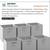 Wire grid storage organizer with drawers 10 thumbnail