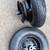 4.80 X 4.00 X 8" Wheelbarrow Tire On Rim 2 thumbnail