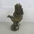 American Bald Eagle Brass Plated Cast Metal Statue 11 3/4" Tall 3 thumbnail