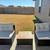 4 Outdoor Wicker Chairs And Side Wood Table Patio Furniture 1 thumbnail