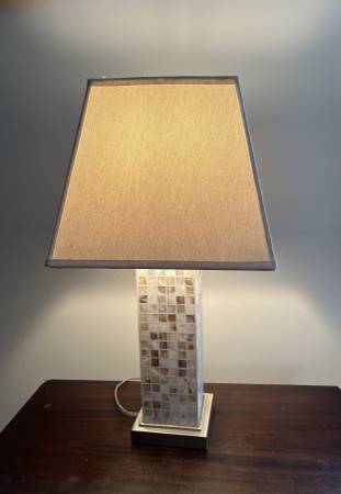 Mosaic tile table lamp 1